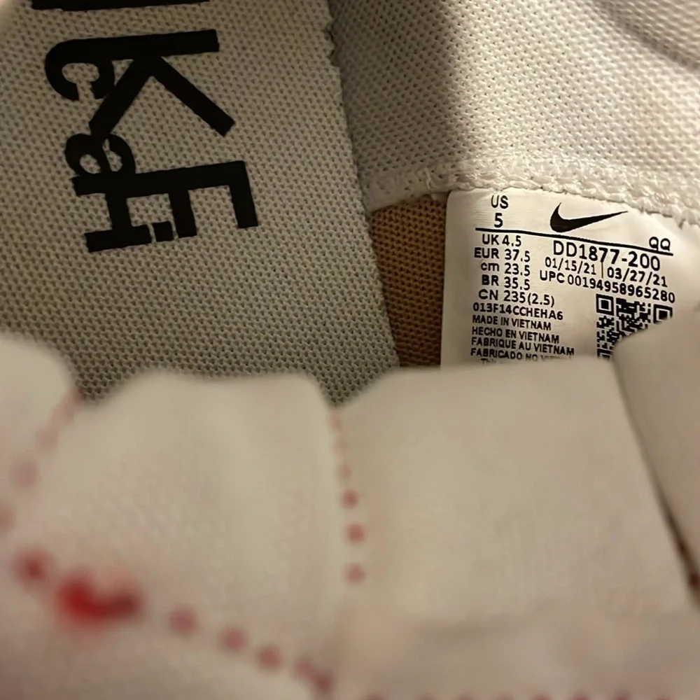 Nike Sacai Blazer Sneakers Men Size 5 LowRider Brown Red - Picture 7 of 11